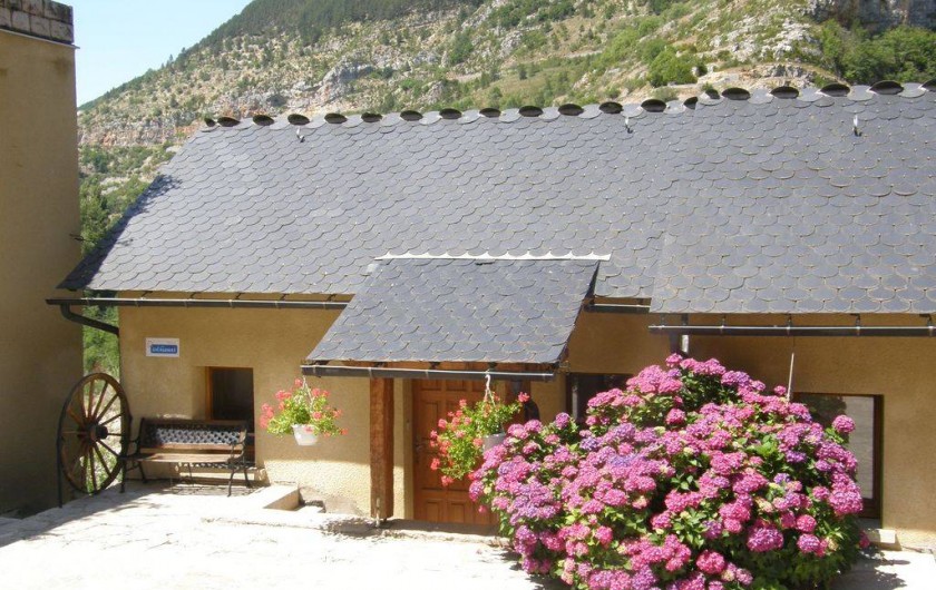 Location de vacances - Maison - Villa à Sainte-Énimie - L'entrée de la maison