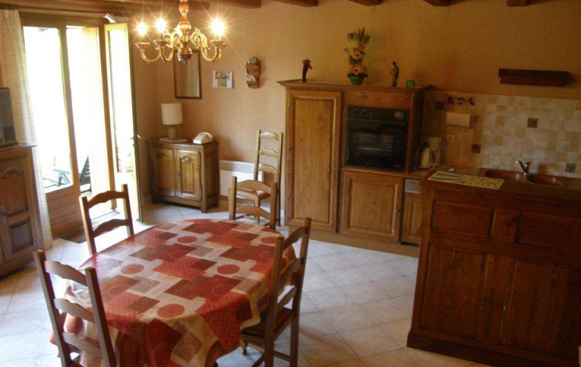 Location de vacances - Maison - Villa à Sainte-Énimie - Salle à Manger
