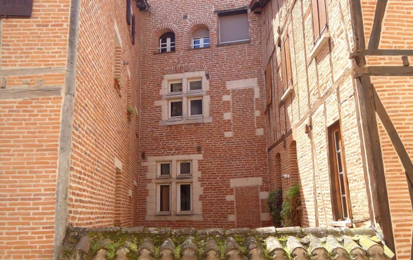 Location de vacances - Appartement à Albi - Vue de la fenêtre de la chambre N°1