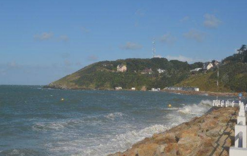 Location de vacances - Maison - Villa à Les Moitiers-d'Allonne - Plage de Carteret a marée haute