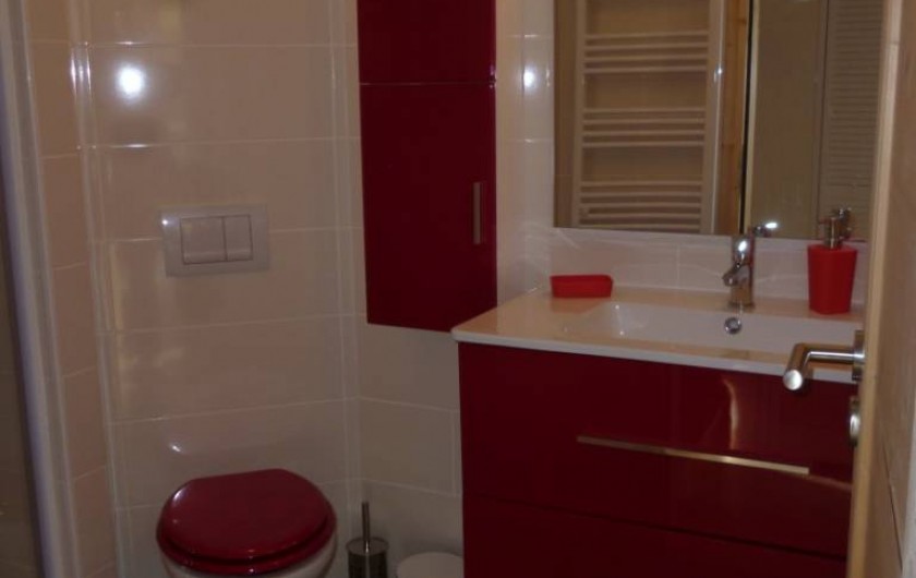 Location de vacances - Appartement à Le Corbier - salle de bain  avec WC