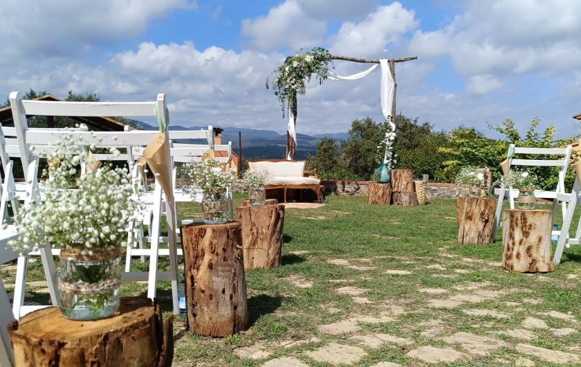 Location de vacances - Mas à Maçanet de la Selva - Ceremonia Boda