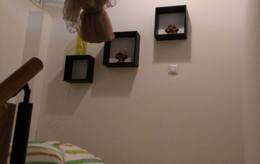 Location de vacances - Studio à Les Trois-Îlets - La mezzanine