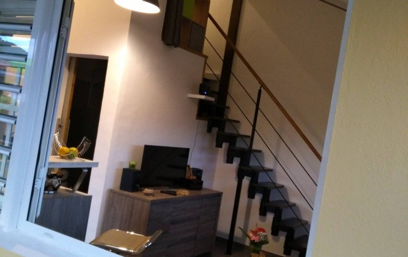 Location de vacances - Studio à Les Trois-Îlets - Vue de la terrasse