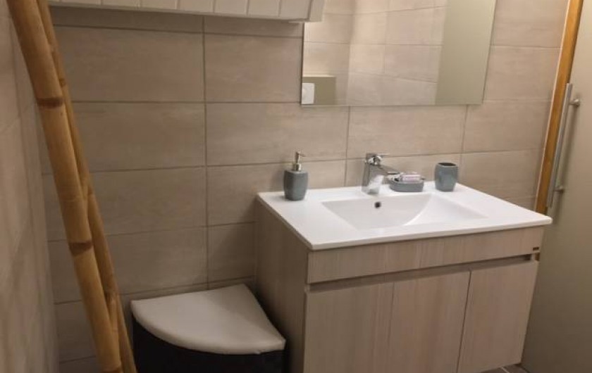 Location de vacances - Studio à Les Trois-Îlets - Salle d'eau