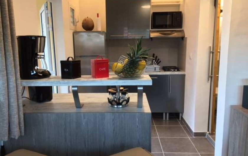 Location de vacances - Studio à Les Trois-Îlets - La cuisine