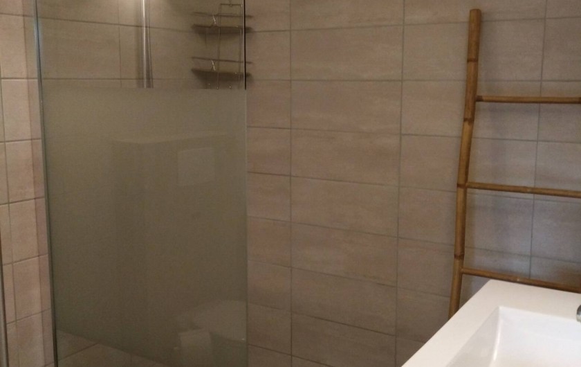 Location de vacances - Studio à Les Trois-Îlets - Douche à l'italienne