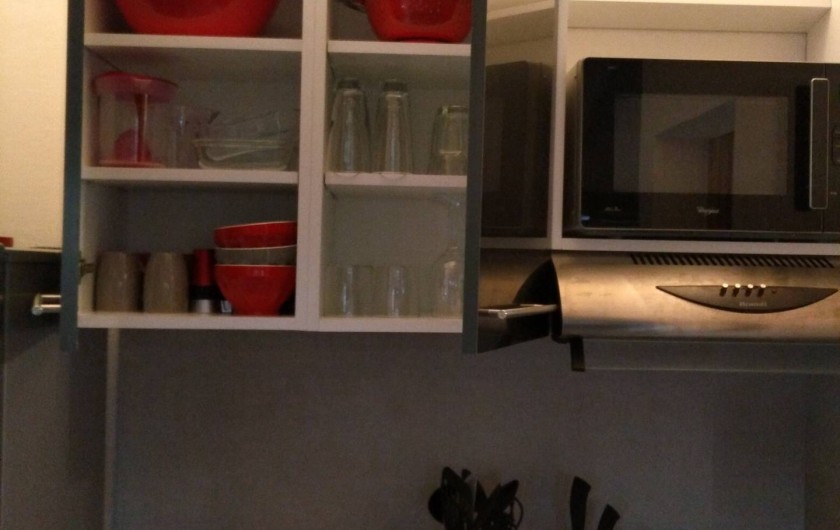 Location de vacances - Studio à Les Trois-Îlets - Cuisine