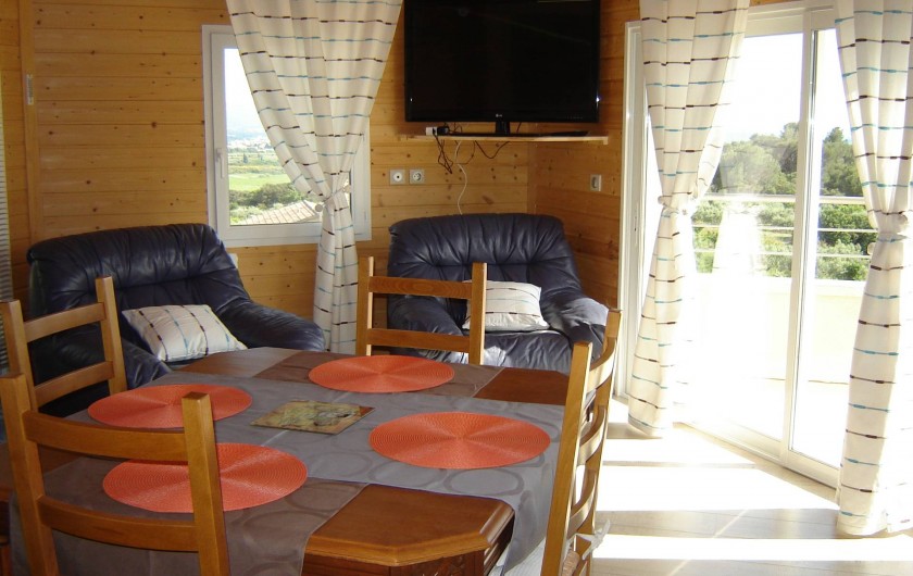 Location de vacances - Appartement à Le Barroux - Coin repas