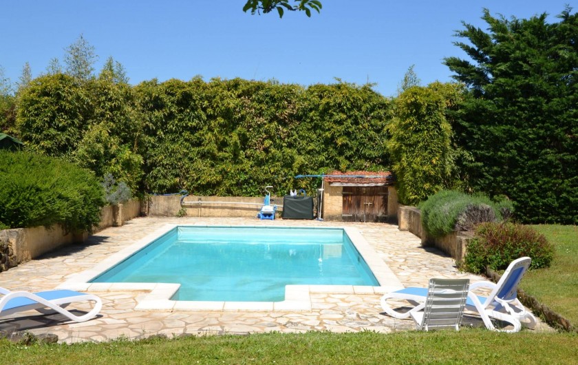 Location de vacances - Gîte à Sainte-Mondane - La piscine