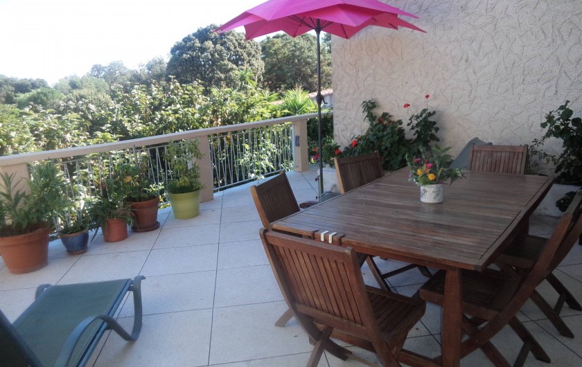 Location de vacances - Appartement à Porto-Vecchio - TERRASSE