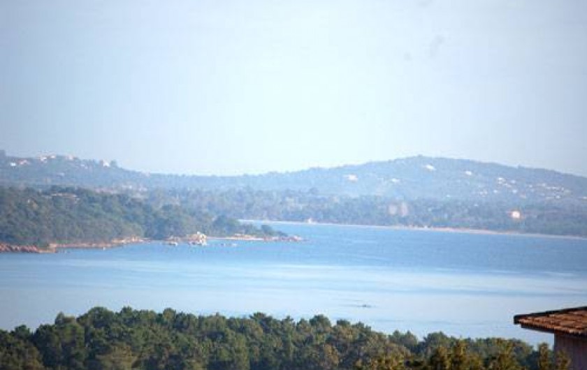 Location de vacances - Appartement à Porto-Vecchio - VUE DE LA TERRASSE