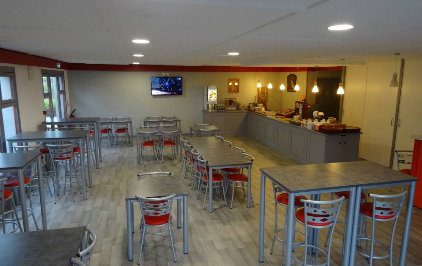 Location de vacances - Hôtel - Auberge à Saint-Aubin-sur-Scie - salle petits déjeuners