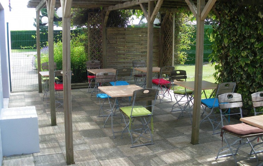 Location de vacances - Hôtel - Auberge à Saint-Aubin-sur-Scie - Terrasse