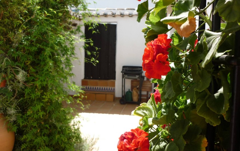 Location de vacances - Gîte à Fuentes de Cesna - La cour privée, Casita Perdiz