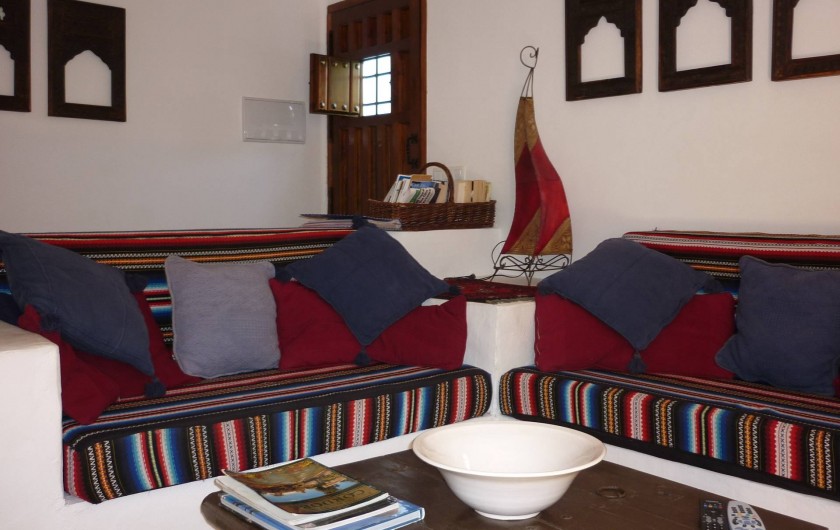 Location de vacances - Gîte à Fuentes de Cesna - Le salon, Casita Perdiz