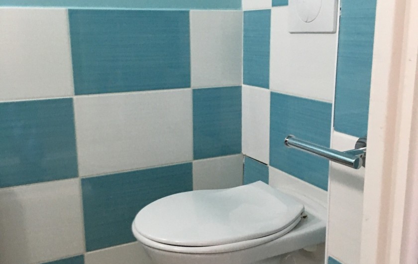 Location de vacances - Villa à Quend Plage - wc suspendu