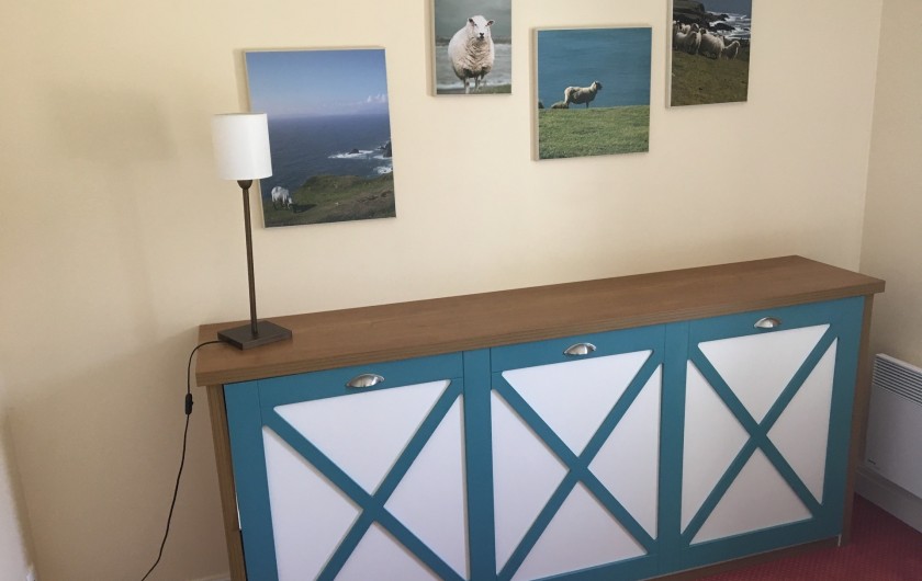 Location de vacances - Villa à Quend Plage - meuble formant lit banquette 1 adulte repliable