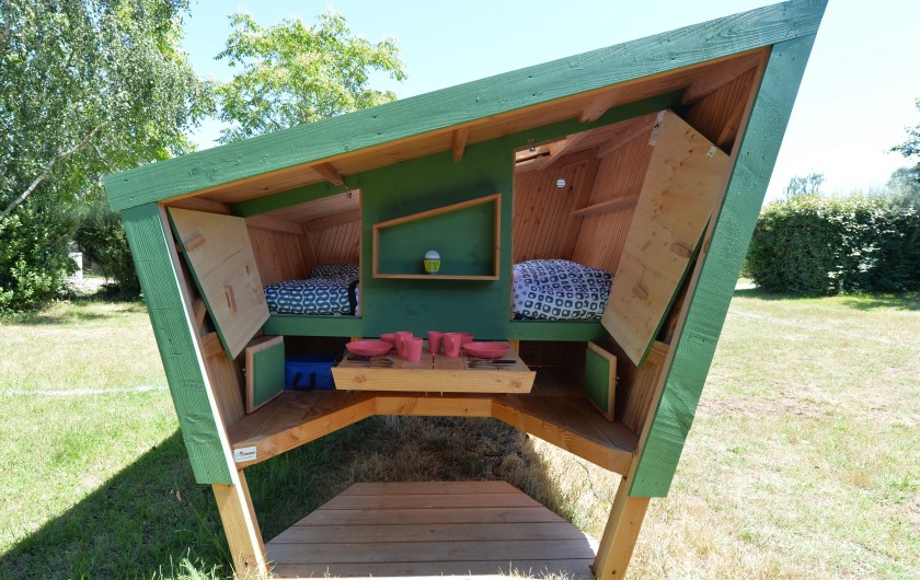 Location de vacances - Chalet à Arzon - Cabanes étapes