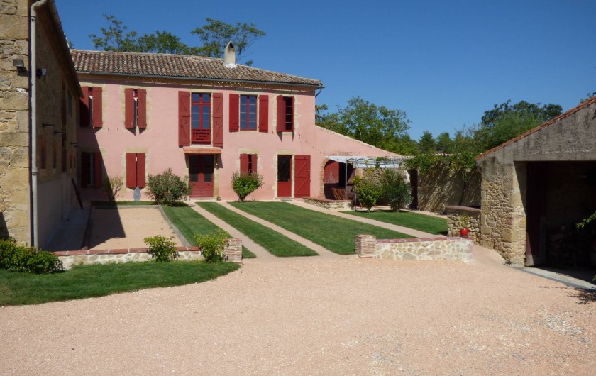 Location de vacances - Gîte à Carcassonne - Façade Domaine