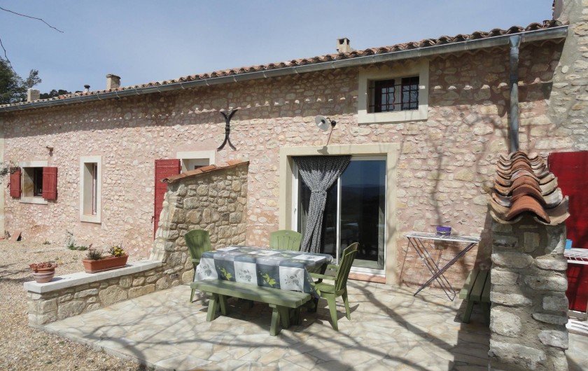 Location de vacances - Gîte à Cucuron - La terrasse