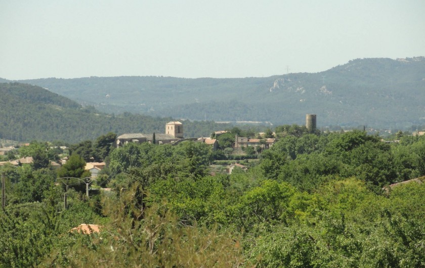 Location de vacances - Gîte à Cucuron - Vue sur Cucuron