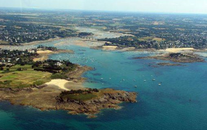 Location de vacances - Villa à Saint-Briac-sur-Mer - St Briac  vue d'avion ...
