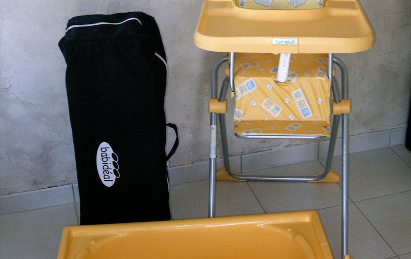 Location de vacances - Villa à Saint-Briac-sur-Mer - Le prêt gratuit du matériel pour bébé