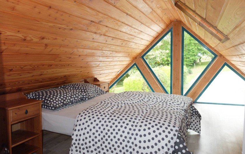 Location de vacances - Chalet à Plouër-sur-Rance - La chambre de l'etage