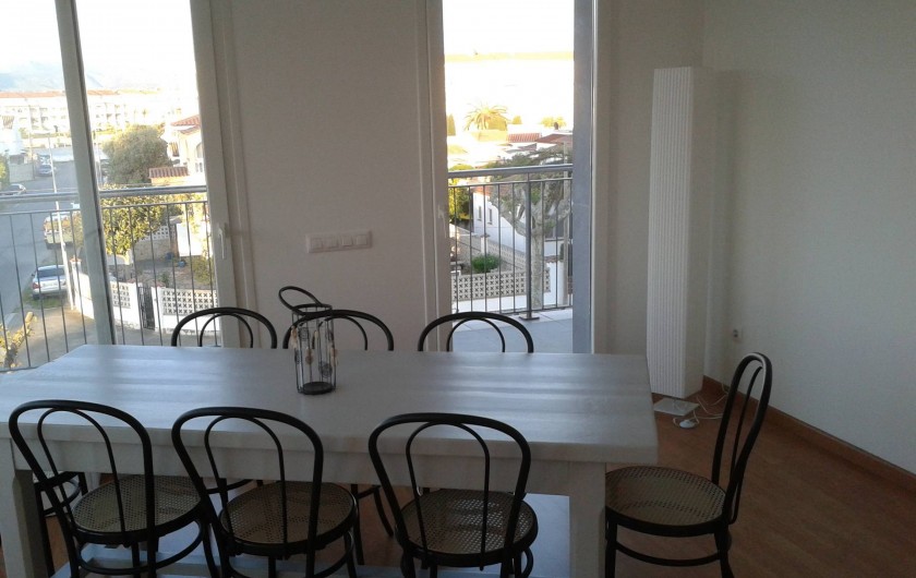 Location de vacances - Appartement à Empuriabrava - salle a manger