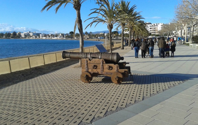 Location de vacances - Appartement à Empuriabrava - Le remblais de roses