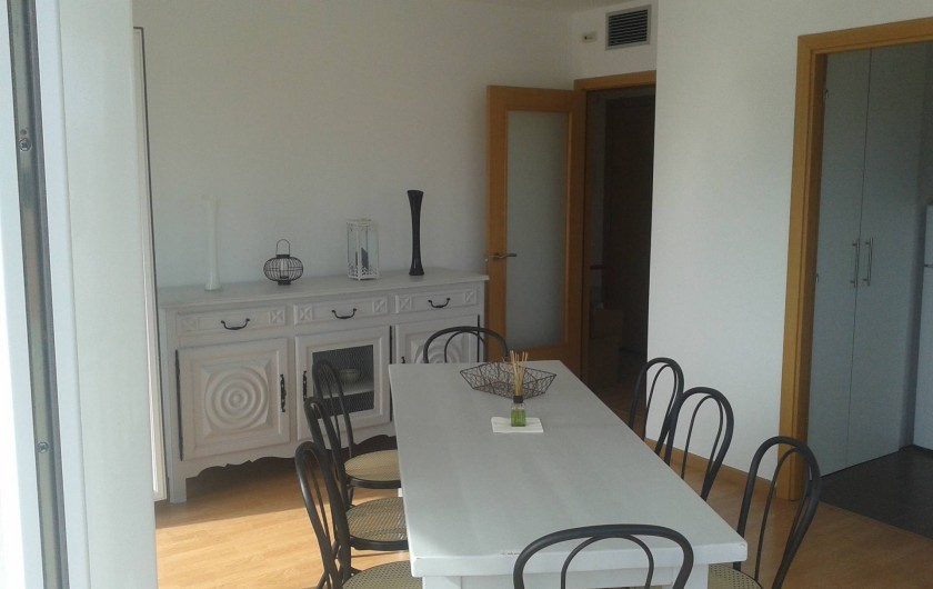 Location de vacances - Appartement à Empuriabrava - salle a manger