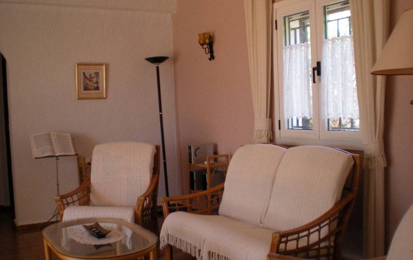 Location de vacances - Villa à Xàbia - salon