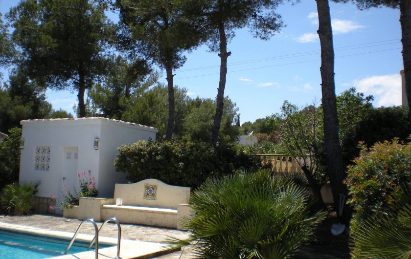 Location de vacances - Villa à Xàbia - piscine