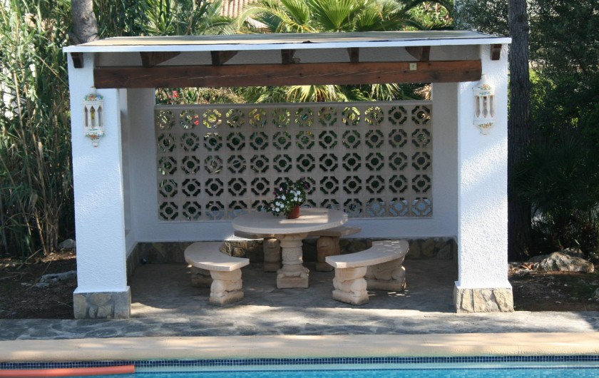 Location de vacances - Villa à Xàbia - Pergola