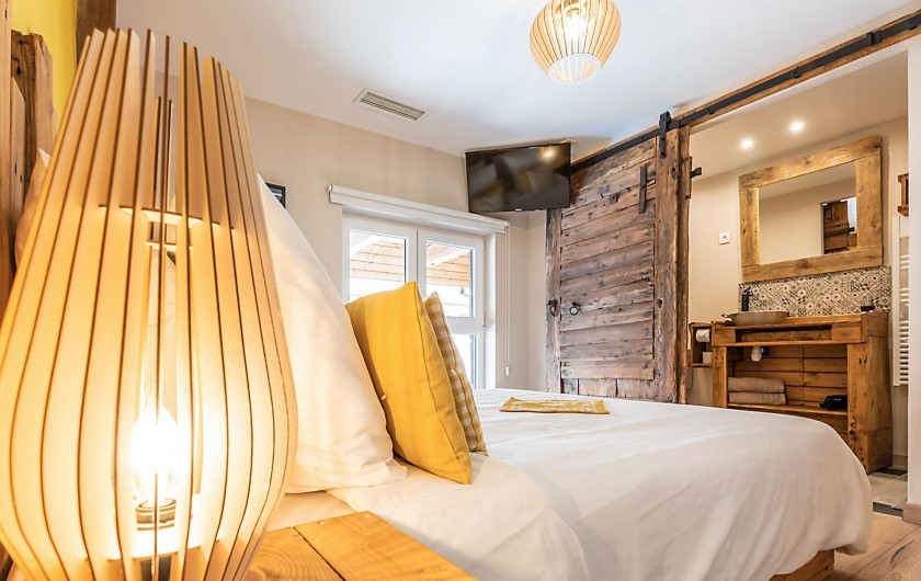 Location de vacances - Gîte à Ungersheim - La Chambre Jaune