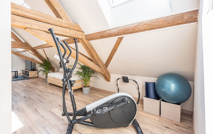 Location de vacances - Gîte à Ungersheim - La Salle de Jeu / Coin Fitness