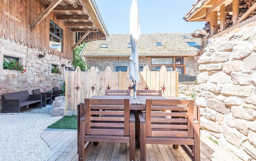 Location de vacances - Gîte à Ungersheim - L'Extérieur