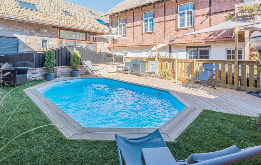 Location de vacances - Gîte à Ungersheim - La Piscine (Partagée)