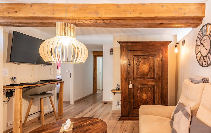 Location de vacances - Gîte à Ungersheim - Le Salon / Bureau