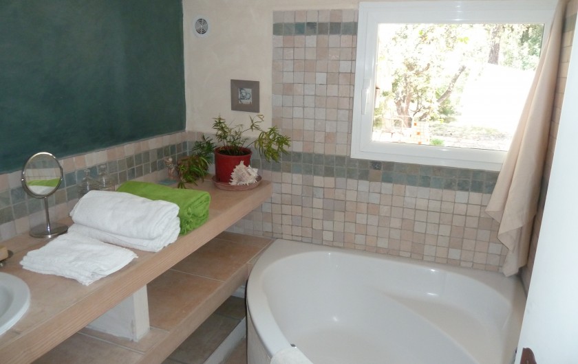Location de vacances - Villa à Valflaunès - Salle de bain