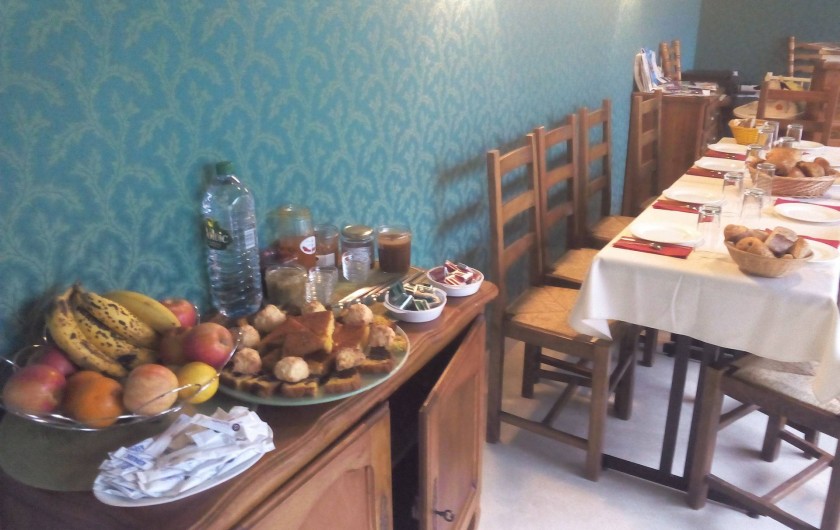 Location de vacances - Chambre d'hôtes à Hirel - petit dejeuner avec confitures maison