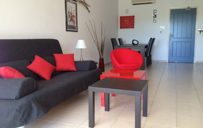 Location de vacances - Appartement à Kato Paphos - La pièce à vivre