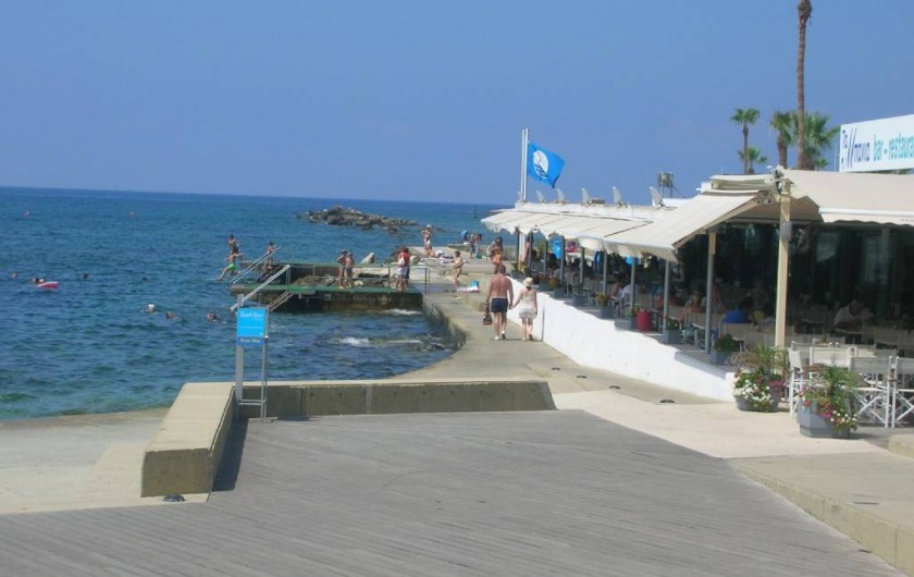 Location de vacances - Appartement à Kato Paphos - Municipal beach (Ta Mpania), à 15' à pied de l'appartement