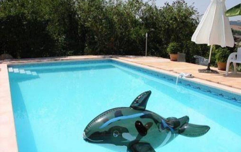 Location de vacances - Appartement à Bagnac-sur-Célé - PISCINE