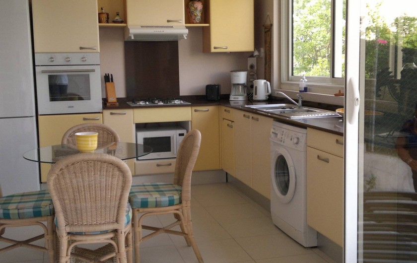 Location de vacances - Maison - Villa à Les Trois-Îlets - cuisine