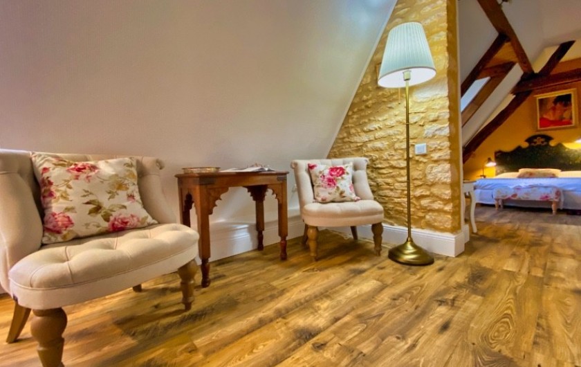 Location de vacances - Chambre d'hôtes à Saint-Crépin-et-Carlucet - Suite Familiale "Armance et Léonie", 2/4 personnes