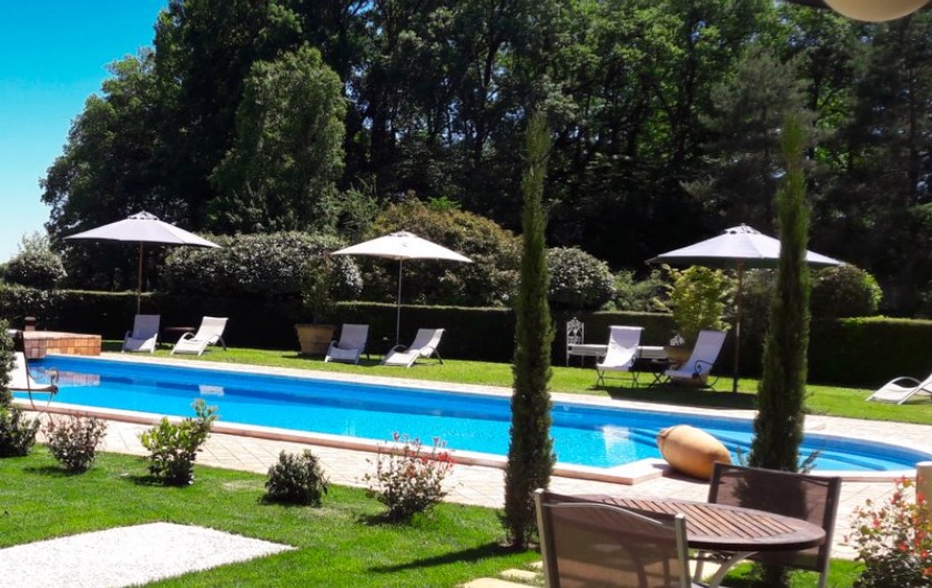 Location de vacances - Chambre d'hôtes à Saint-Crépin-et-Carlucet - Le parc