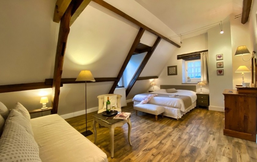 Location de vacances - Chambre d'hôtes à Saint-Crépin-et-Carlucet - Chambre "Célestine" 2/3 personnes
