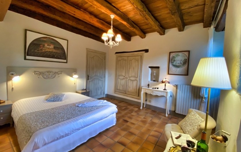 Location de vacances - Chambre d'hôtes à Saint-Crépin-et-Carlucet - Chambre "Constance" 2 personnes